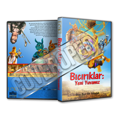 Bıcırıklar Yeni Yuvamız - 2022 Türkçe Dvd Cover Tasarımı